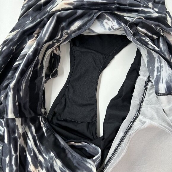 Swim Solutions Macys One Piece Swimsuit Womens Size 20W Tiered - Picture 7 of 7